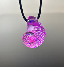 Secret Pink Ammonite Pendant