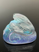 Amethyst purple Sitting Dragon