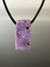 Purple Foam Pendant