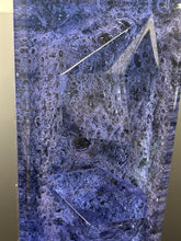 “Indigo lava” Wedge #004