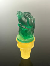 Lime Frog Ice Cream