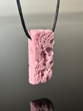 Pink foam pendant
