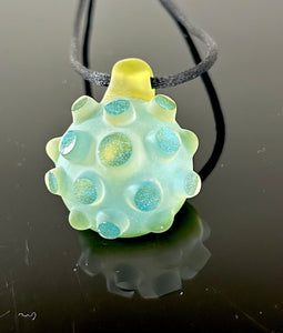 Secret green Nodule Pendant