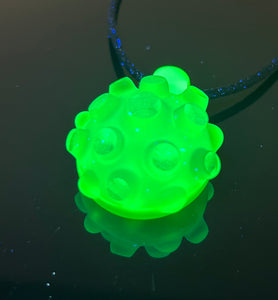 Secret green Nodule Pendant