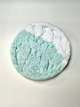 “Sea-foam” Glass wall Hanging