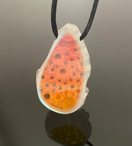 Aural bubble pendant #3