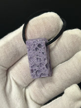 Purple Foam Pendant