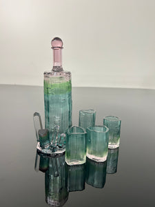 Tourmaline Decanter set