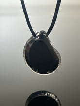 Black Opal Ammonite Pendant