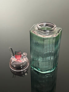 Tourmaline Lidded Jar