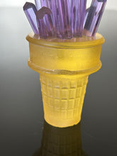 Amethyst Cream Cone