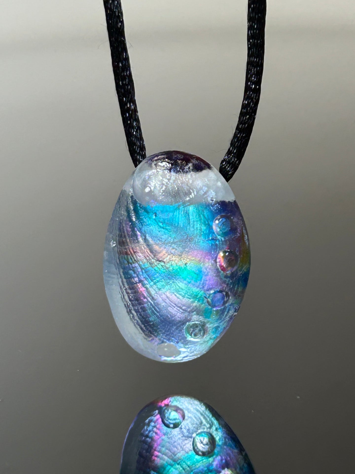 Cosmic Abalone Pendant