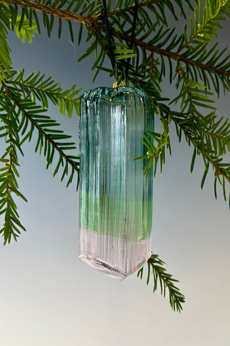 Watermelon Tourmaline Ornament