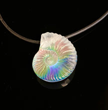 Cosmic Ammonite Pendant