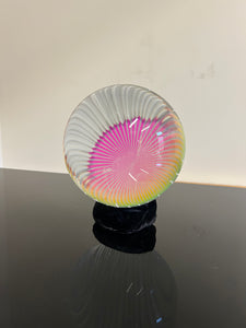 Striated Optic Burst 6 inch sphere