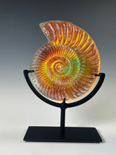 Fire Ammonite Sculpture