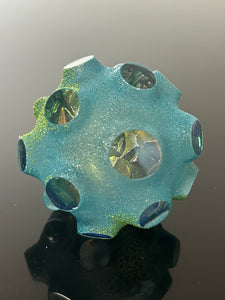 Nodule #279 “Golden Chrysocolla Geode”