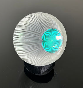 Striated Optic Burst 6 inch sphere