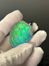 Emerald Turtle Shell Pendant