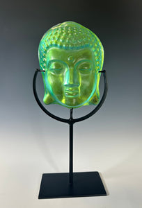 Aural Buddha Head Sculpture