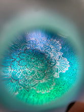 Nodule #125 “Aqua Flower Mandala “