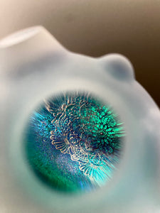 Nodule #125 “Aqua Flower Mandala “