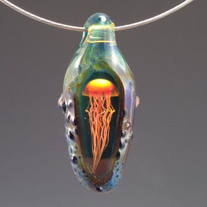 Jellyfish Pendant ( opal series)