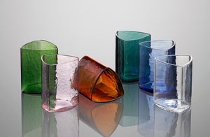 Reuleaux tourmaline glass (Set of Six)