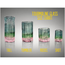 Tourmaline glass (set of 2) tumbler
